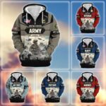 Premium US Veterans Zip Hoodie VT1610003