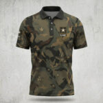 Premium US Army Veteran Polo Shirt VT020606