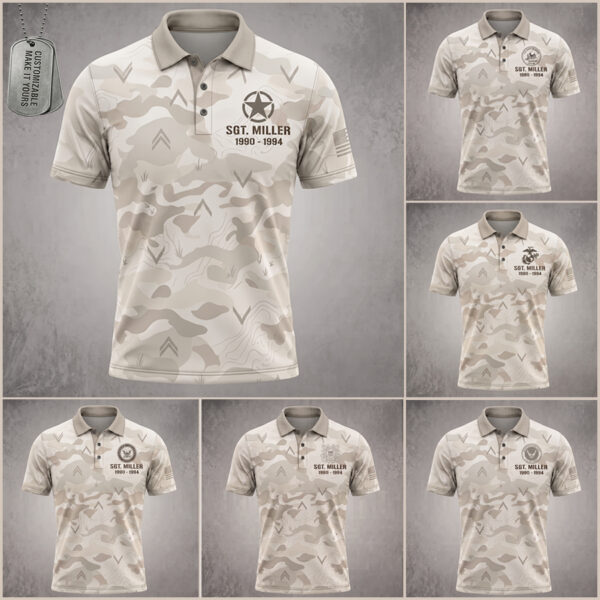 Premium US Veteran Polo Shirt VT0108001