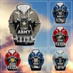 Premium US Veterans Zip Hoodie VT1610037